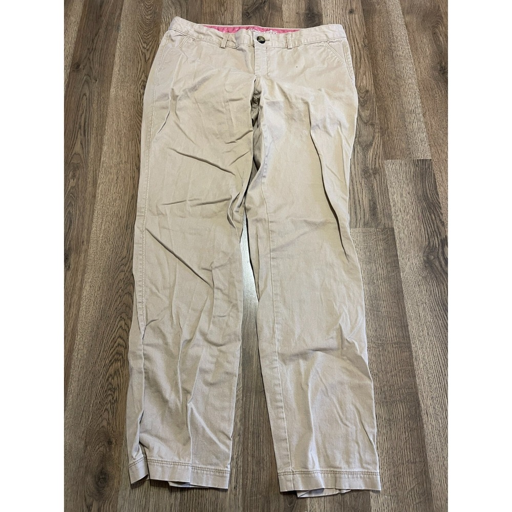 DOCKERS Pants, Women's Size 12M, Khakis Tan, Pockets, Straight Leg